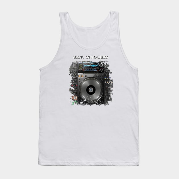 music Tank Top by MARK ASHKENAZI